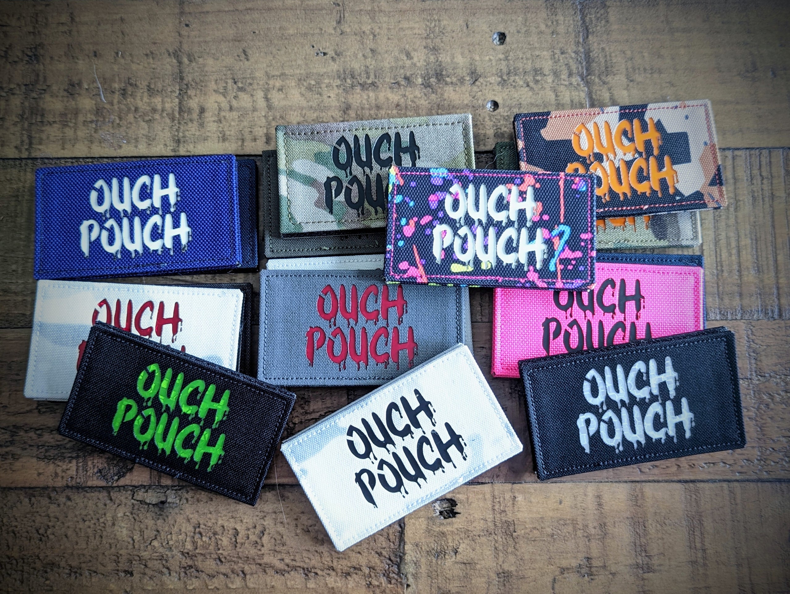  Ouch Pouch - 2x3 Patch - Black